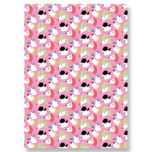 Geschenkpapier - Hunde von Carolyn Suzuki