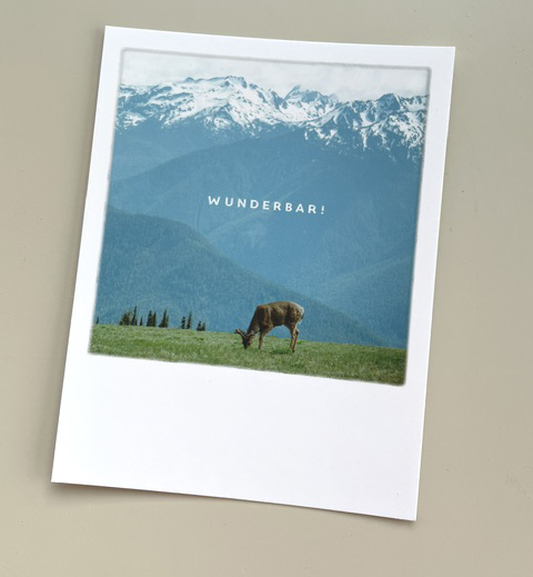 Polacard WUNDERBAR!, Berge