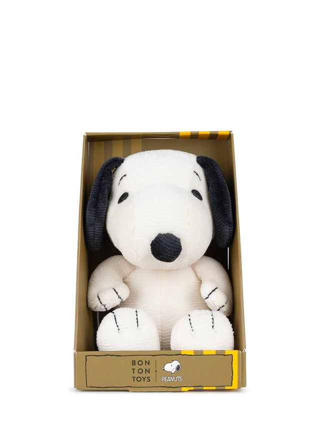 The Peanuts Snoopy Mini Cord in Geschenkbox, Creme , ca. 17 cm 