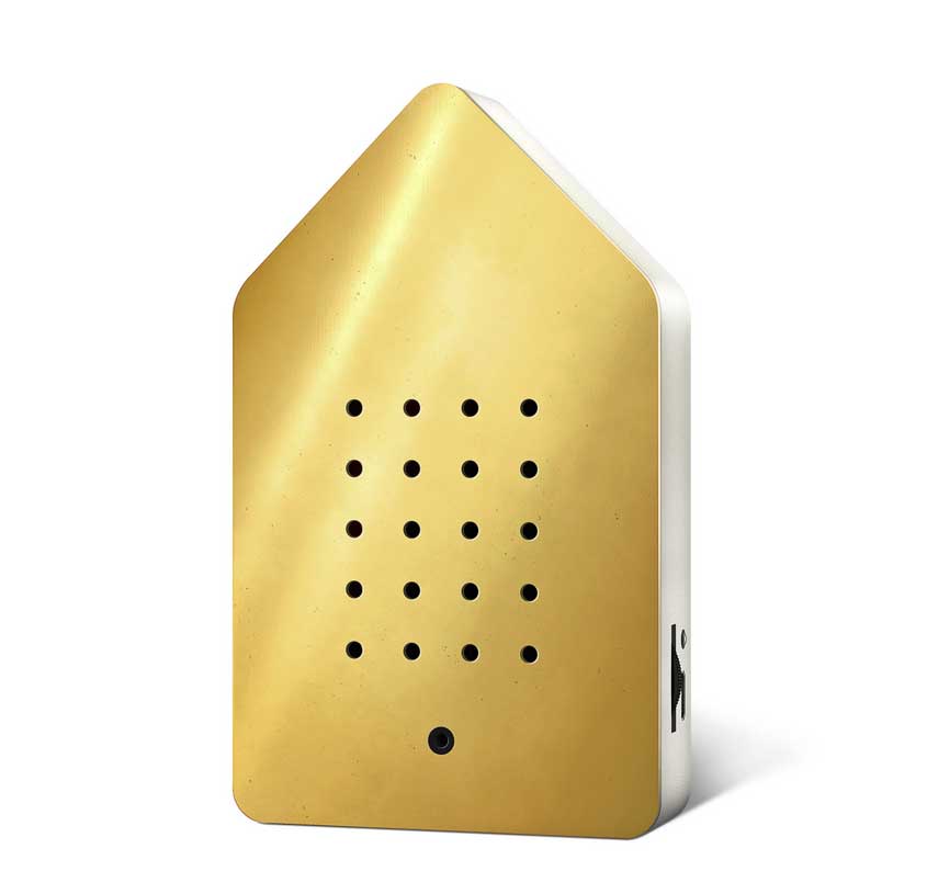 Zwitscherbox Birdybox Golden Brass von Zwitscherbox
