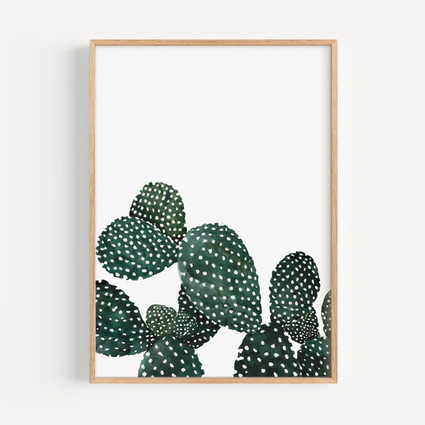 % Leo La Douce Kunstdruck Cactus Family, A2  , Kaktus