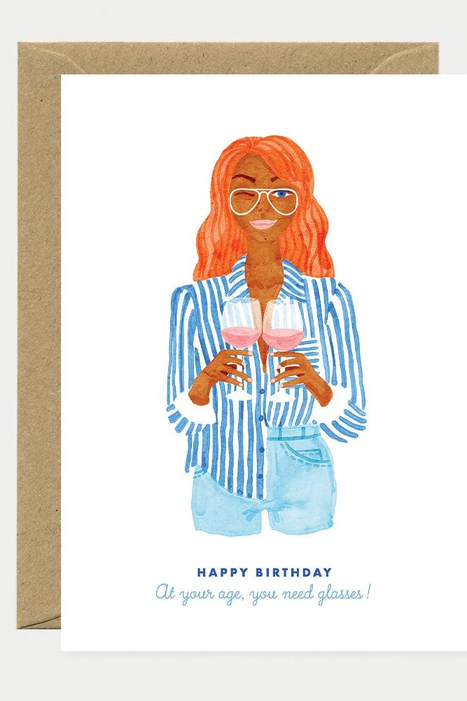 Grußkarte Happy Birthday von  ALL THE WAYS TO SAY , Geburtstagkarte