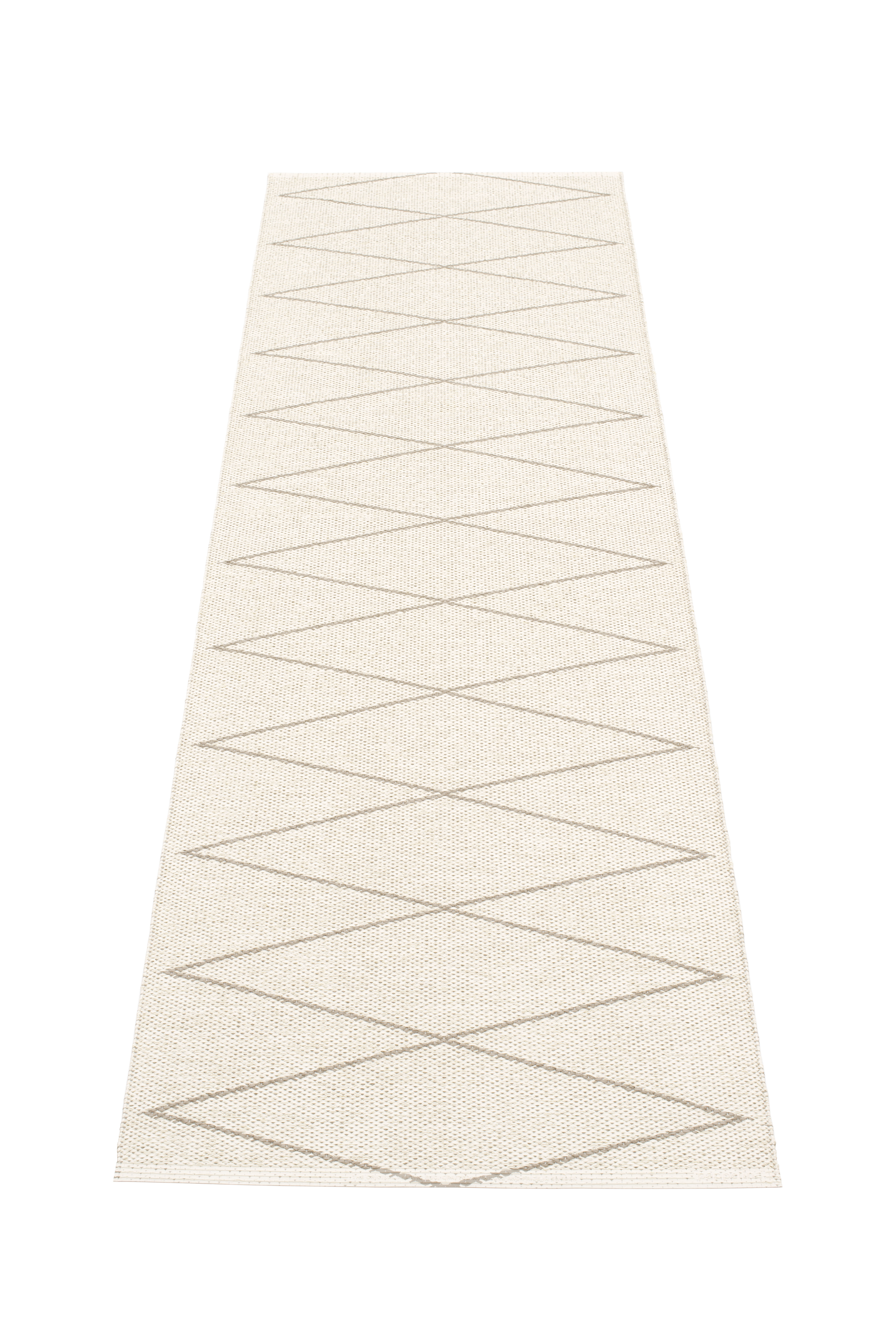 pappelina Teppich  MAX MUD VANILLA  , ca. 70 x 240 cm