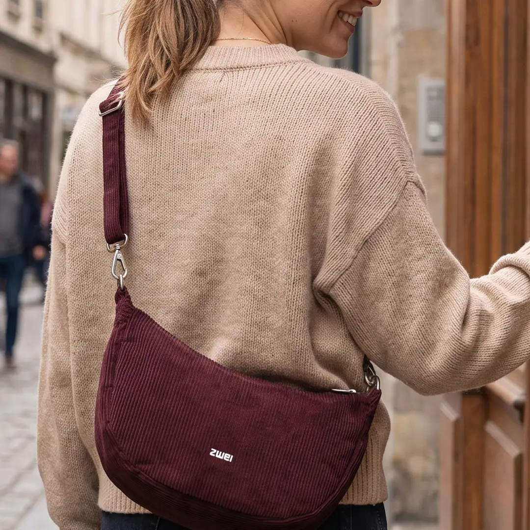 MADEMOISELLE.M M70 Moon Bag, Farbe: cord-wood von ZWEI Bags