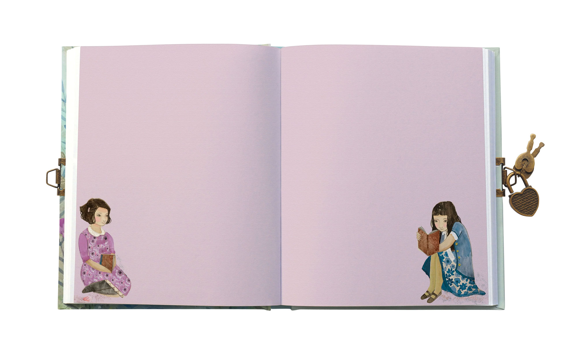 Roger la Borde Tagebuch/Notizbuch  abschließbar Daydreamers Lockable Notebook 