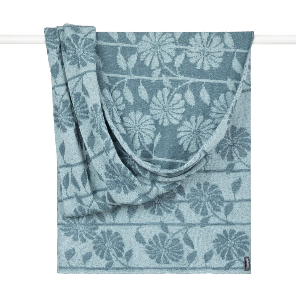McKernan Schal "DELIGHT" BLUE LAGOON,  ca. 70x 210 cm , 100 % Wolle   