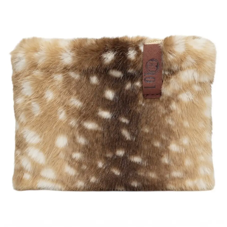 LOT83 Tasche Pia 38, Kunstfell, ca. 19 x 13 cm