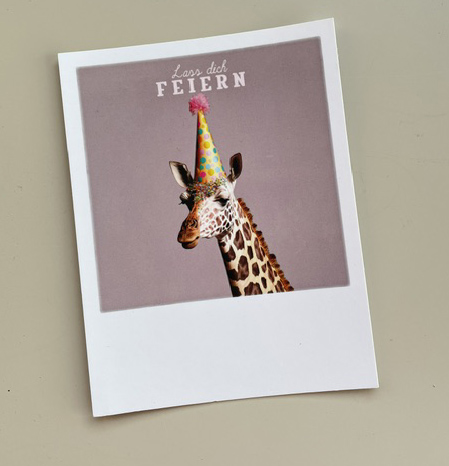 % Polacard Giraffe