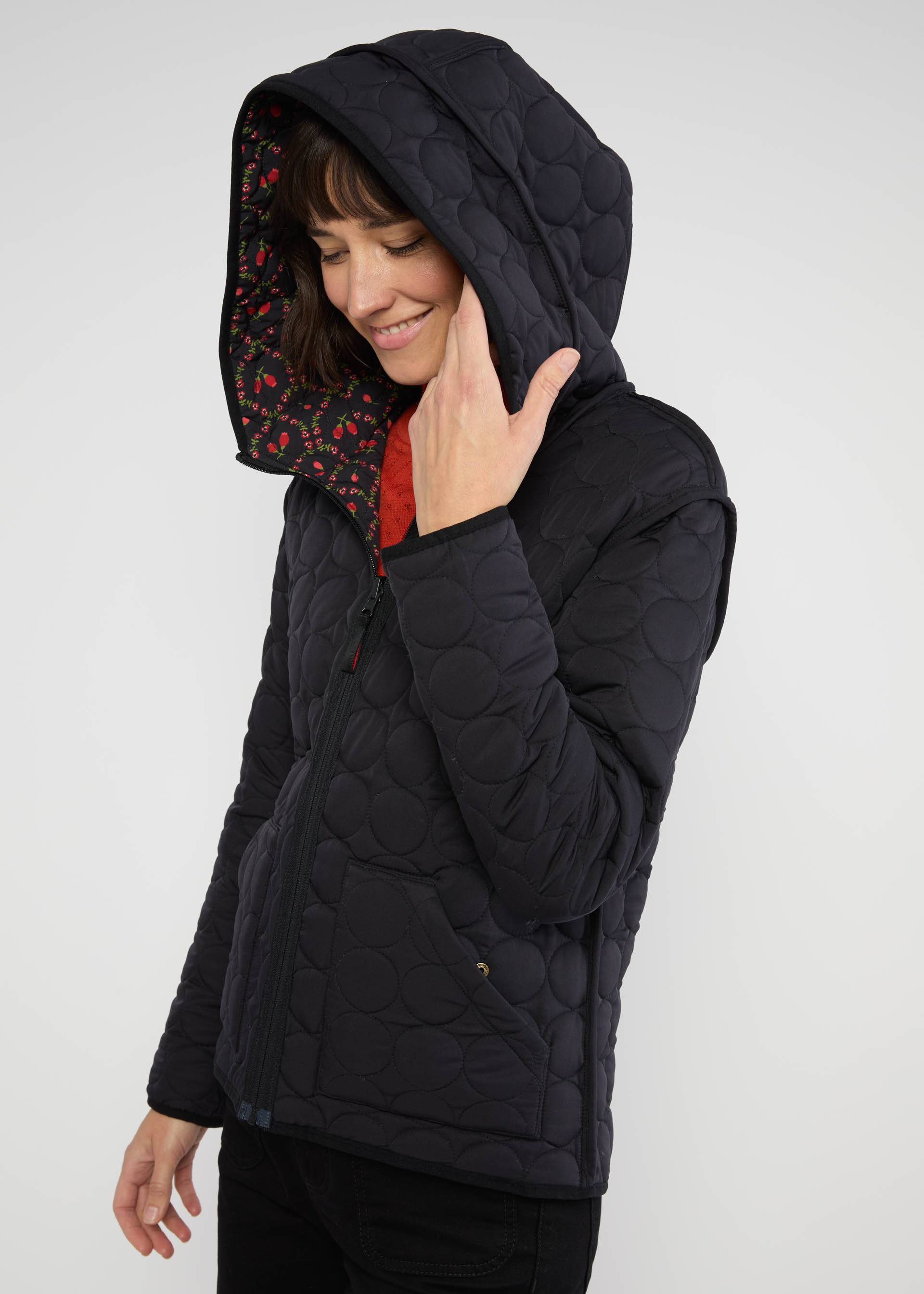 % Blutsgeschwister Softshelljacke Reversible Plopp - winter cherries