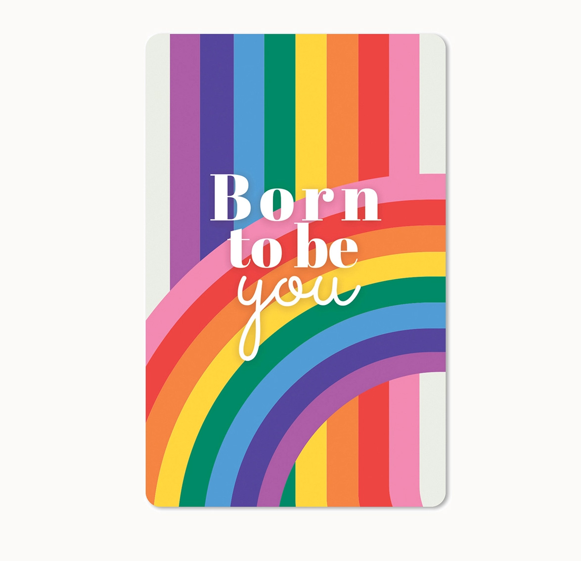 Lunacard Postkarte Born to be you