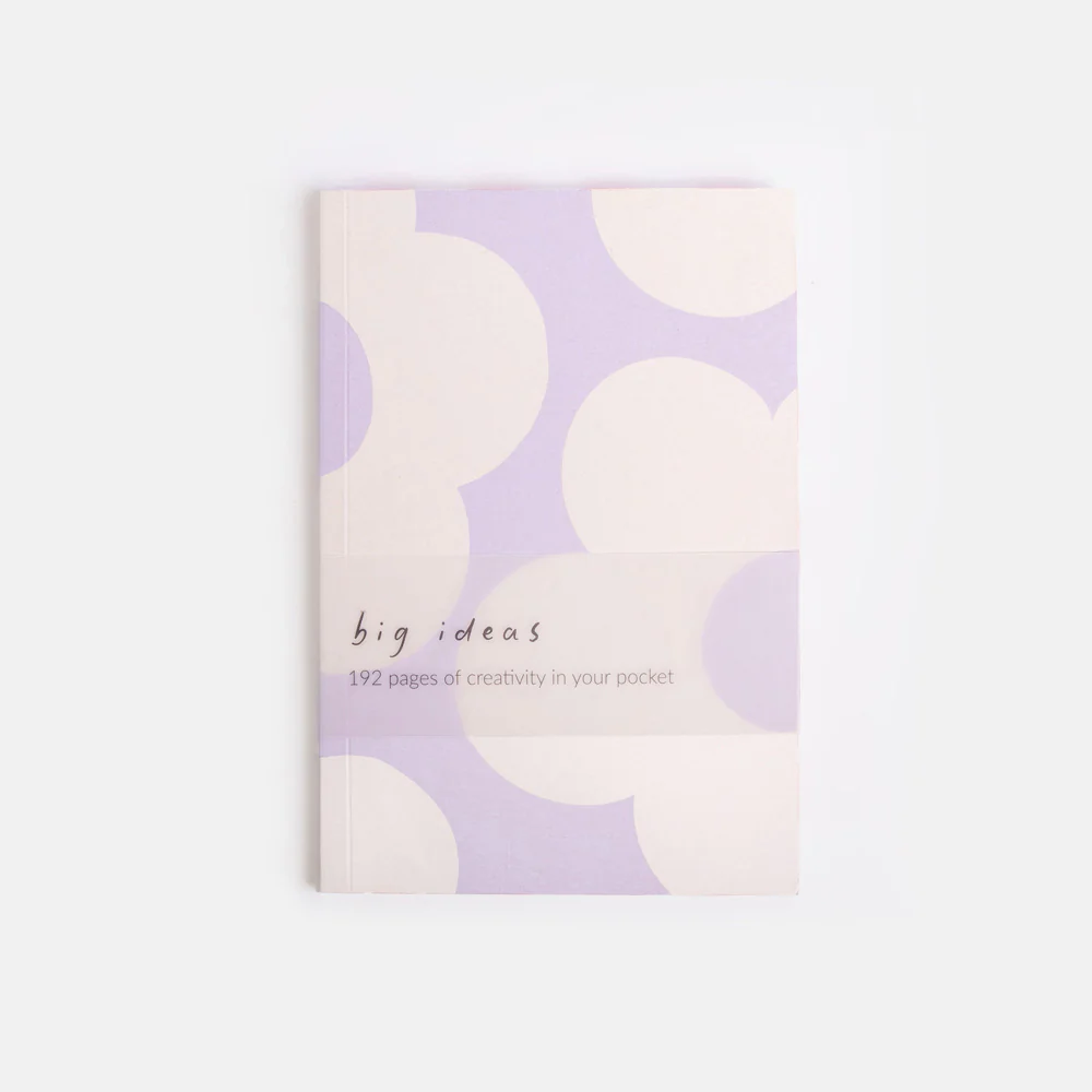 Caroline Gardner Notizbuch, Lilac Flower A6 Softback Notebook