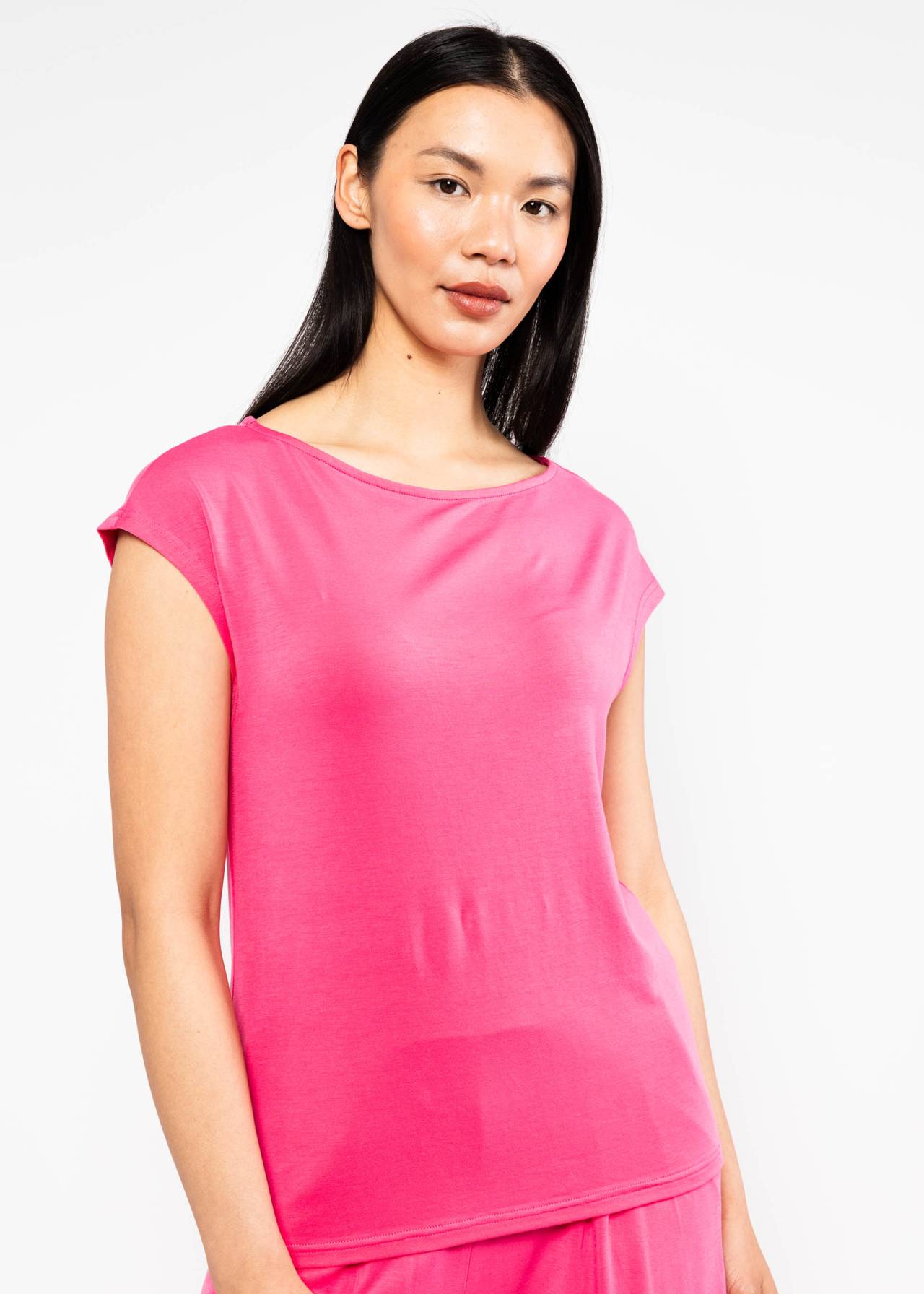 Blutsgeschwister Shirt Breezy Flowgirl- strong pink