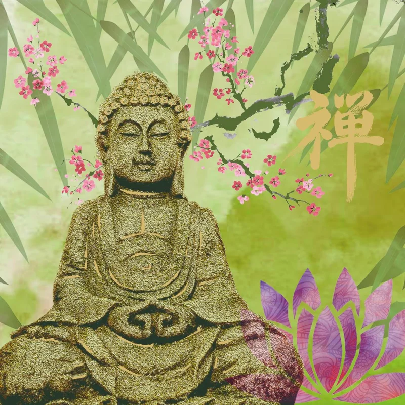 Papierservietten Keep Calm,  33 x 33 cm  von PPD, Buddha