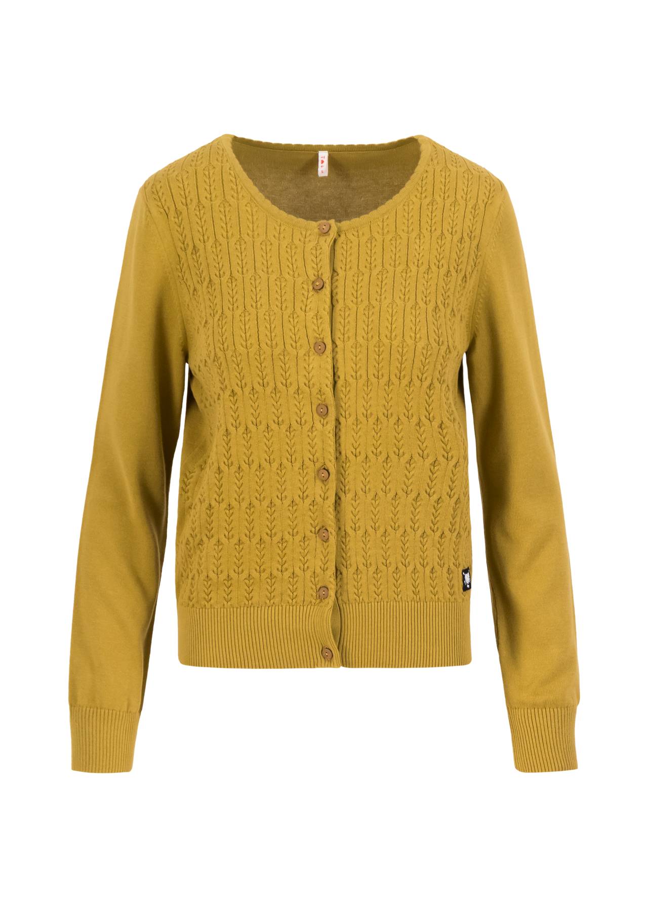 Blutsgeschwister Cardigan Save the Brave, folklore light yellow