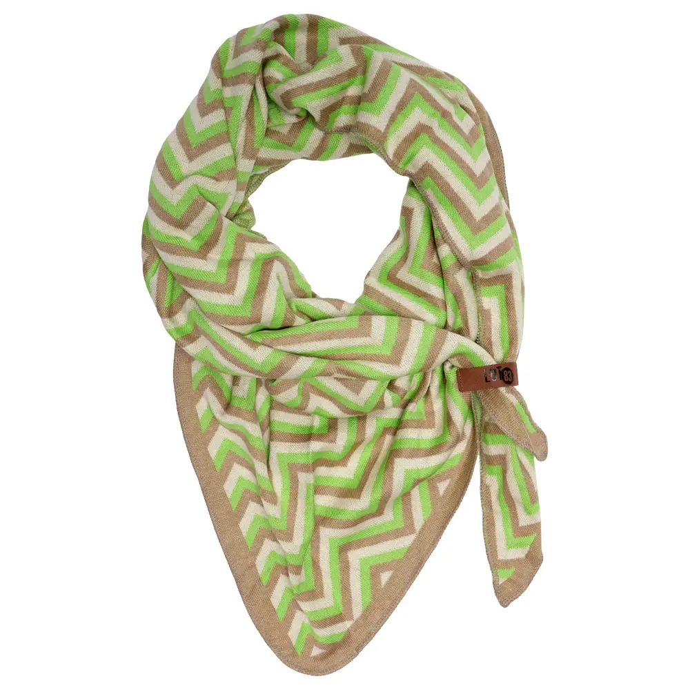 % LOT83 Schal Lizzy Limone, Dreieckstuch