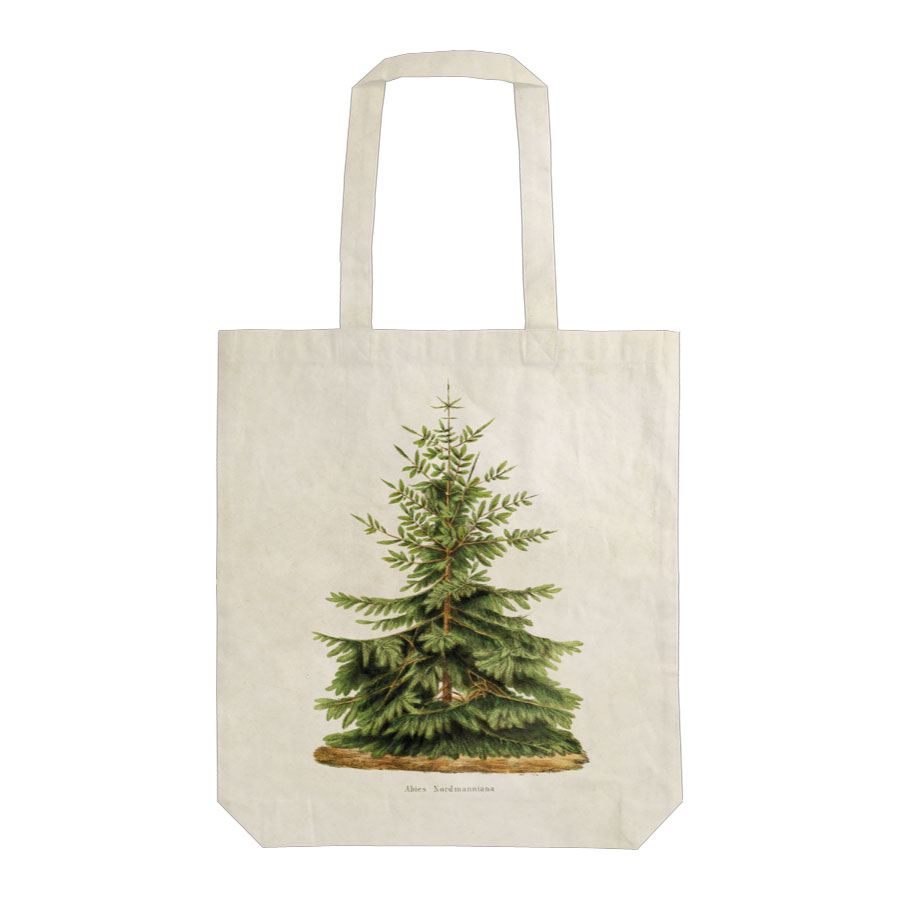 Sköna Ting Stofftasche "Tannenbaum", ca. 38x42 cm. Baumwolle