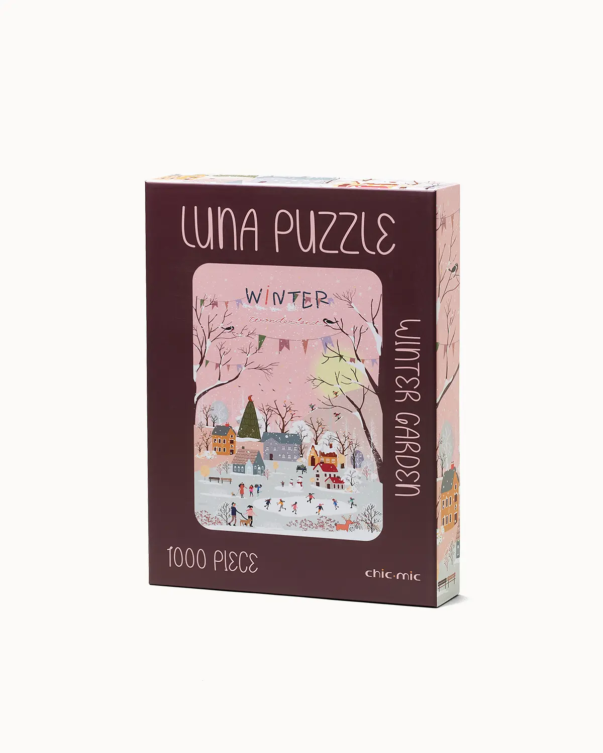 Luna puzzle - Winter garden, 1000 Teile,  ca. 480 × 640 mm