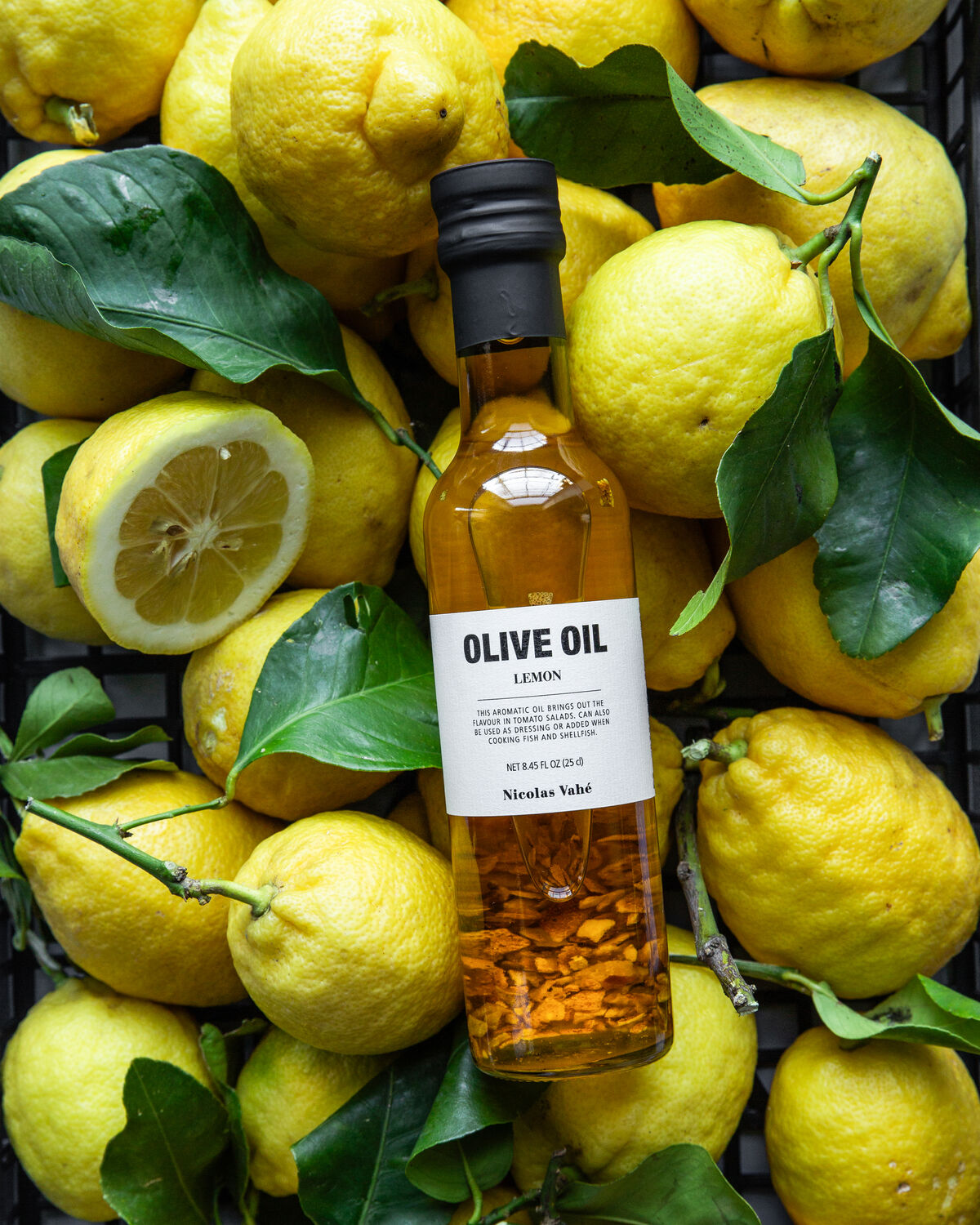 Nicolas Vahe Olive oil, Lemon, 25 cl, Nicolas Vahe Olivenöl Zitrone