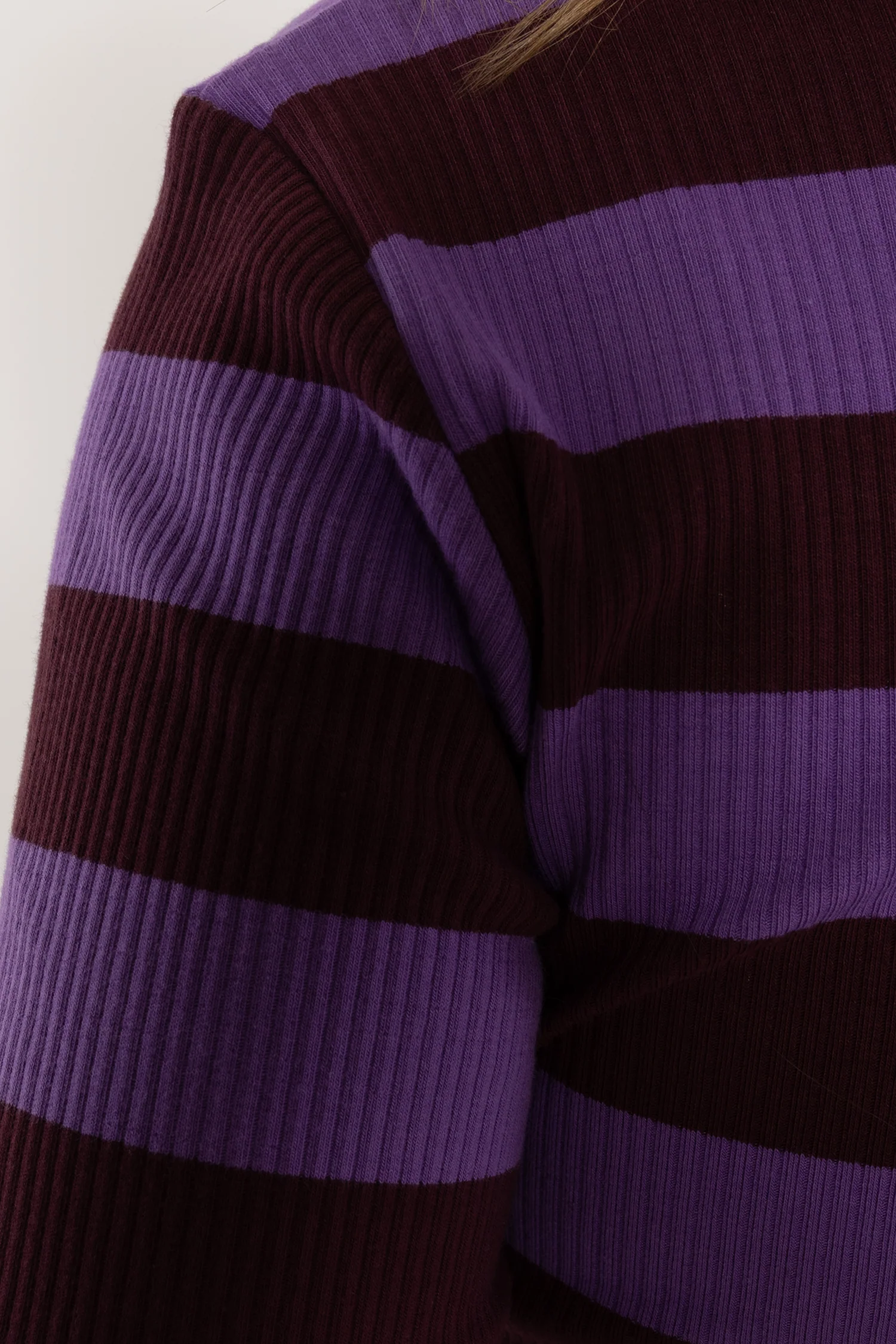 Danefae Danehero Ribbing Tee Dark Wine/Purple