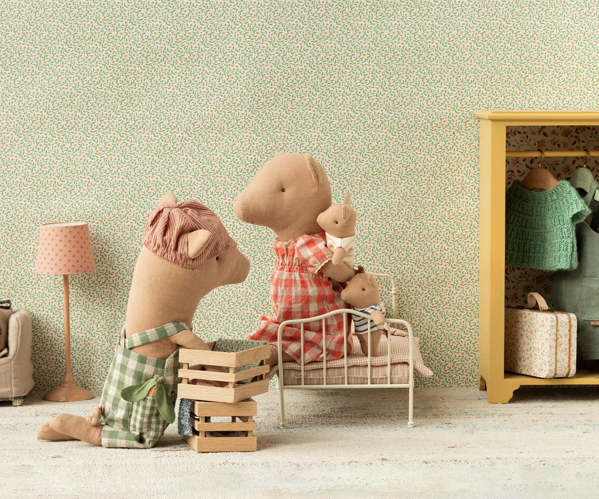 % Maileg Kleines Schwein, Baby in Box - Mädchen