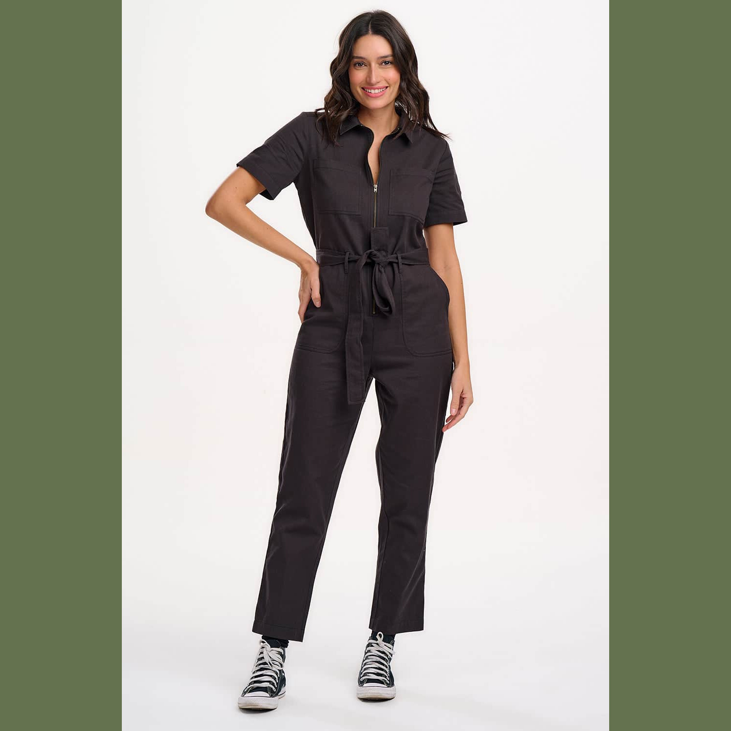 Jumpsuit Billy BLACK, PLANETSAND STARS von sugarhill BRIGHTON  ,  BOILERSUIT