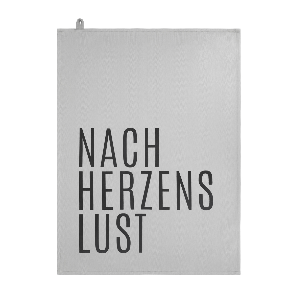 Schöne Worte. Geschirrtuch "Herzenslust" von Räder