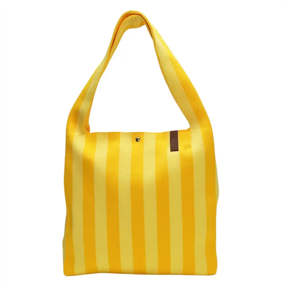 LOT83 Shopper Lois 197, Streifen Gelb, ca.  45 x 35 cm