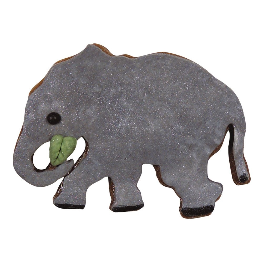 Ausstecherle Elefant - 7 cm  von Städter, Prägeausstecher, Plätzchen Backen   