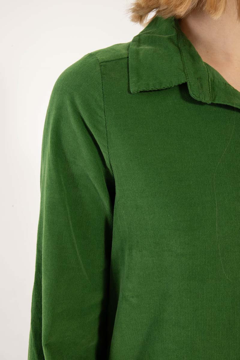 % Danefae Danepippi Cord Kleid Farbe: Moos Grün 