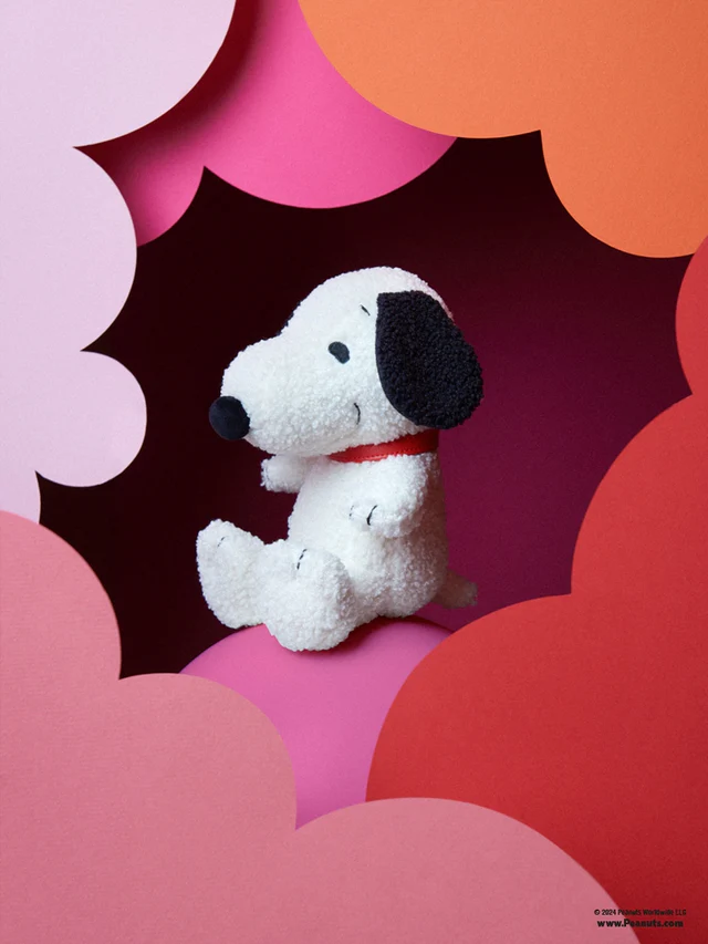 The Peanuts Snoopy ECO Tiny Teddy , Creme, ca. 20 cm  