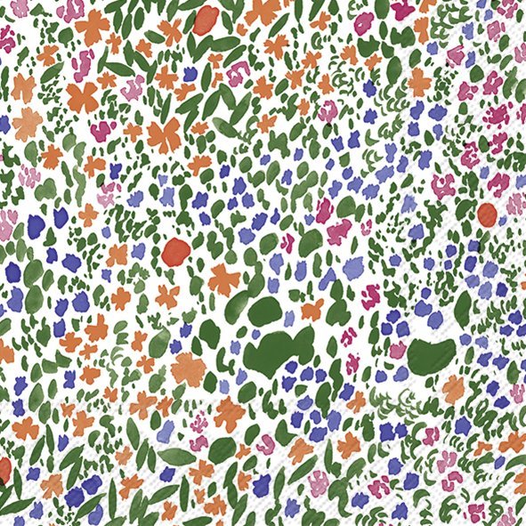 Papierservietten Marimekko RANTANIITTY green, 33 x 33 cm, Lunchservietten