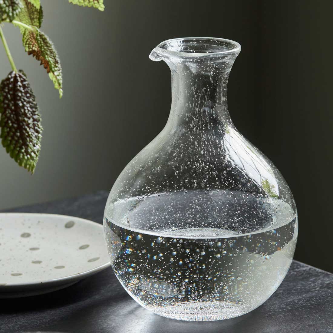 % Karaffe /Kanne, Rich, Klar, Natur von House Doctor, h: 21 cm, dia: 15 cm