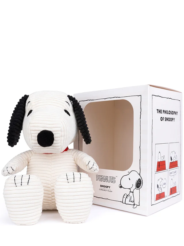 The Peanuts Snoopy Cord in Geschenkbox,Creme , ca. 27 cm