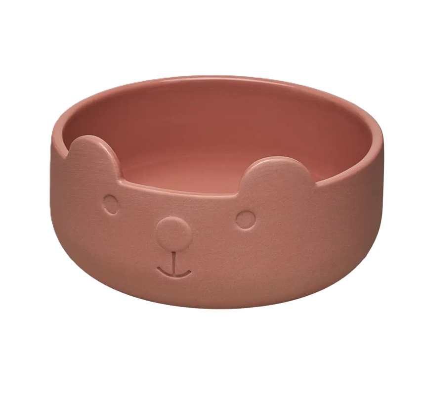 GOOD MOOD kids bowl - strawberry bear, Porzellan, Schale, D. ca. 13 cm
