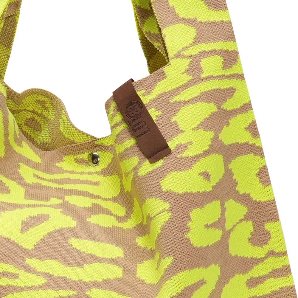 LOT83 Shopper Lois 73, LEO Gelb-Camel, ca.  45 x 35 cm
