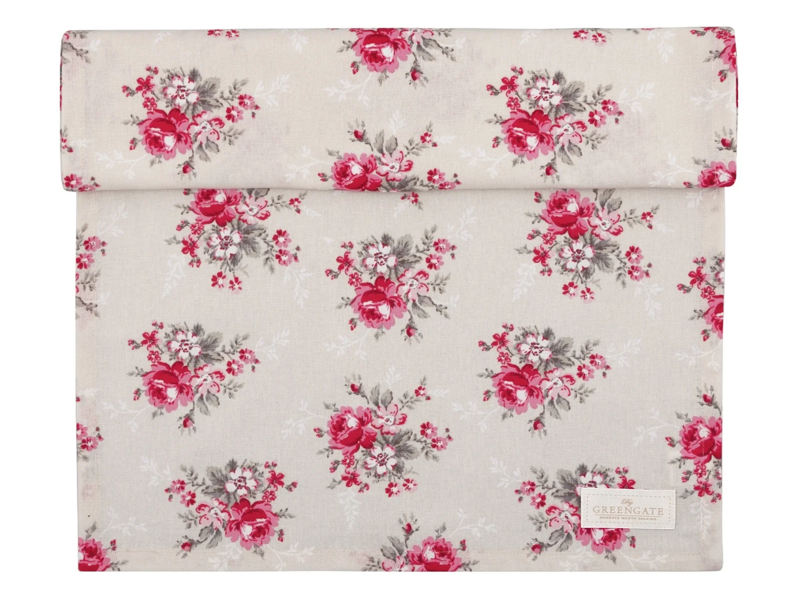 Greengate Tischläufer Marie beige ca. 140x45cm