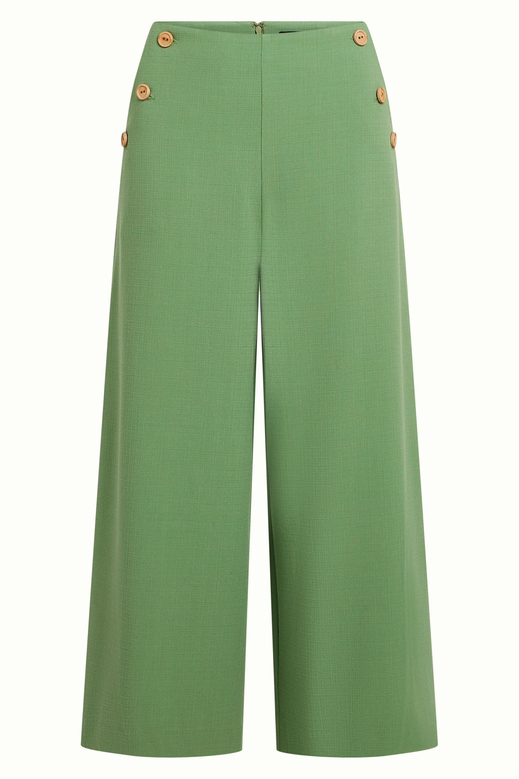 King Louie Pia Culotte Hose Folly, Farbe Jade Green