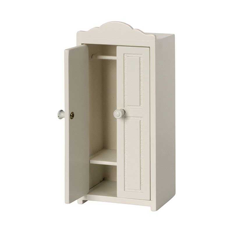 Maileg Puppenzubehör Holzschrank Maus, weiß, H16 cm Maileg Puppenzubehör Holzschrank Maus, weiß, H16 cm