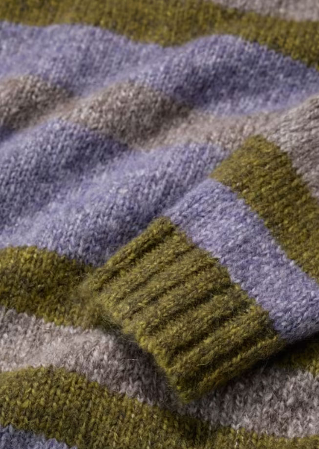 % SEASALT CORNWALL Painter Jumper-Carvannel Laurel Mix, Pullover