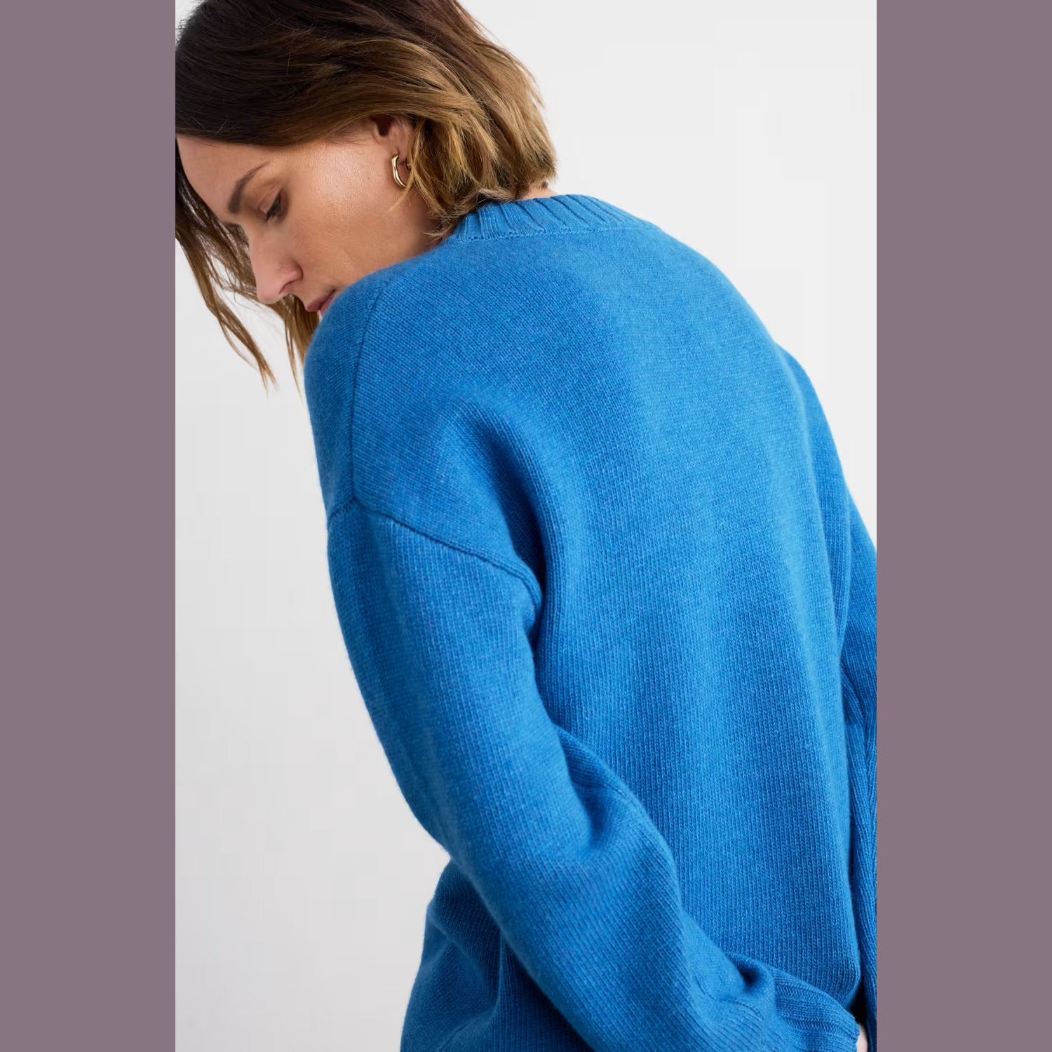% SEASALT CORNWALL Pullover Evening Bay Crew Neck Jumper, Farbe: Jetty Blau