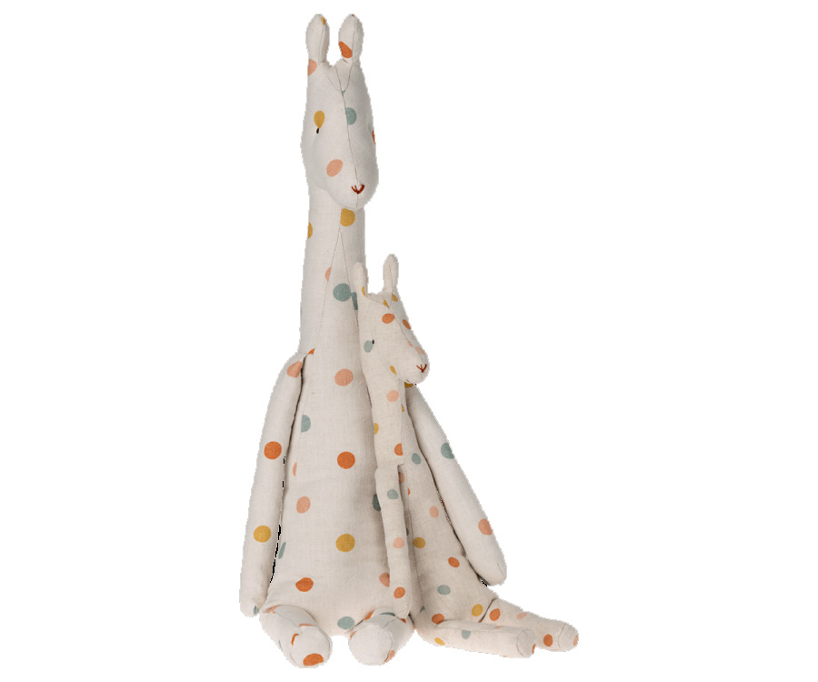 Maileg Kuscheltier Giraffe Safari friends, Medium Giraffe, ca. 47 cm
