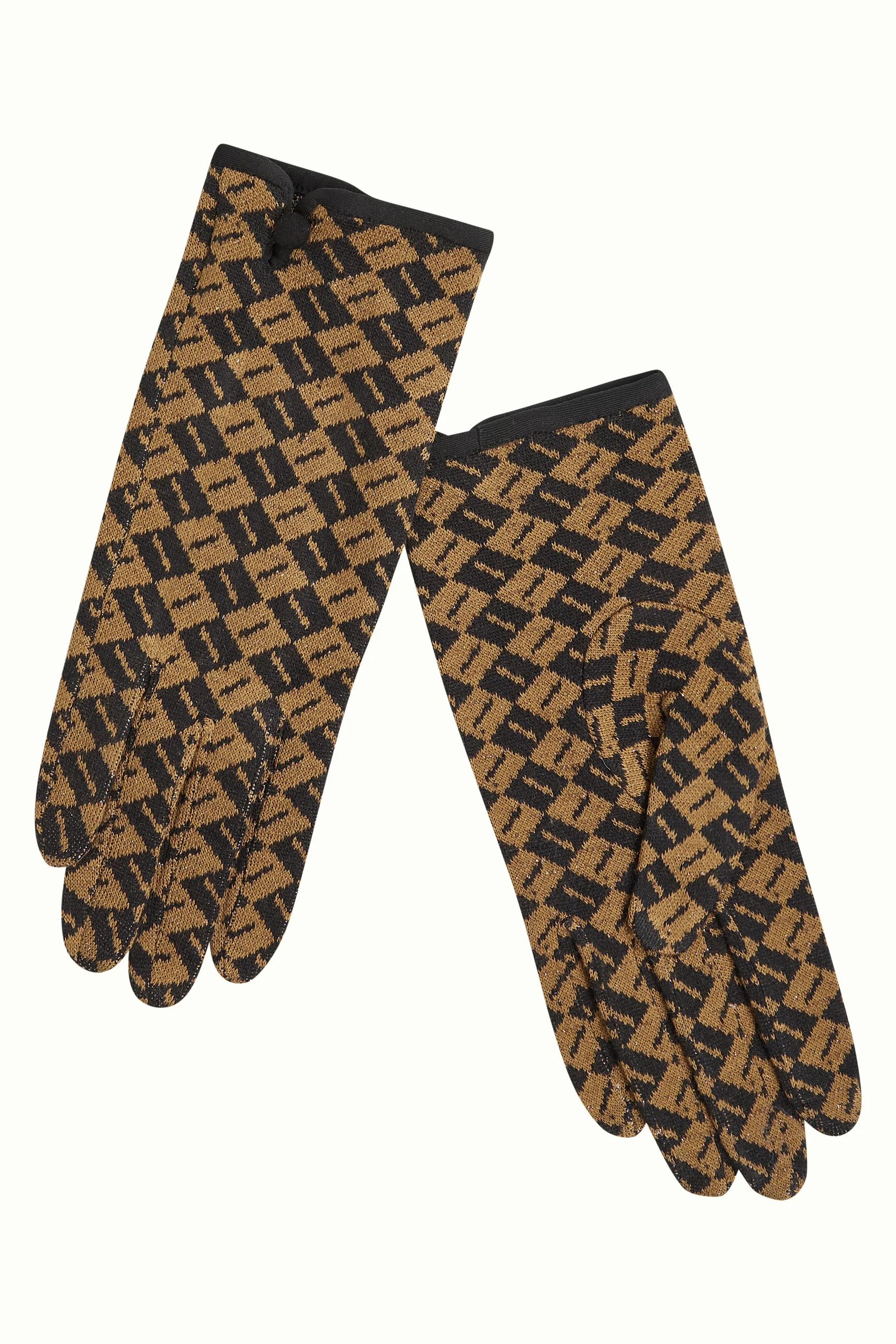 King Louie Handschuhe Leaf Glove, Farbe: Golden Brown - Gloves