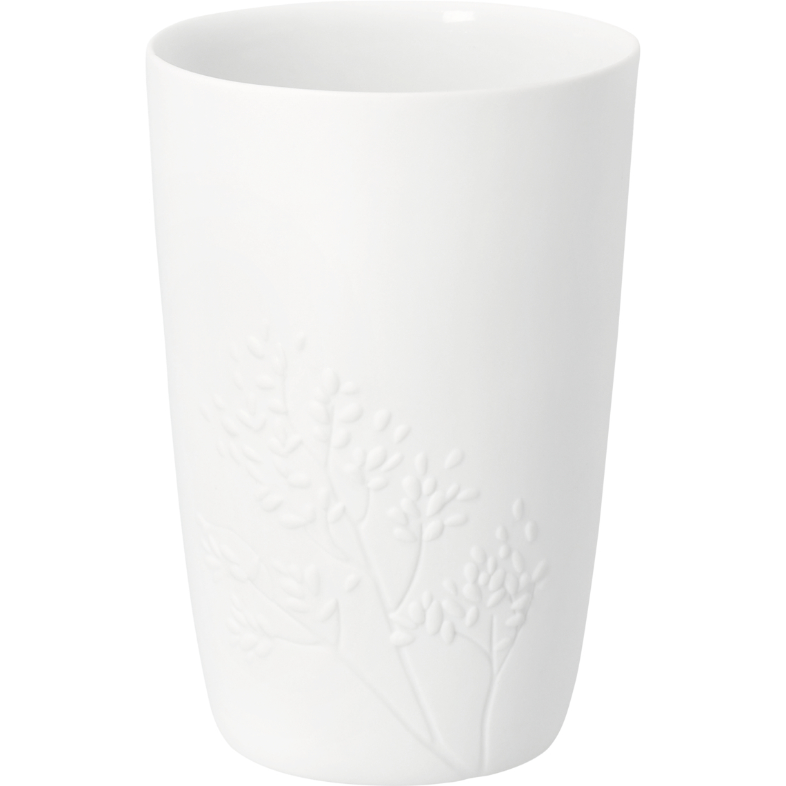 Räder Vase "Goldvögelchen", Porzellan, Höhe 13,5 x D. 9,3 cm