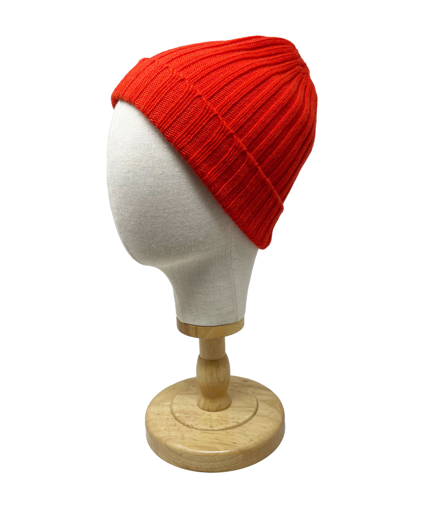 McKernan Mütze "CHUNKY RIB HAT" FLAME, Wollmütze, 100% Wolle