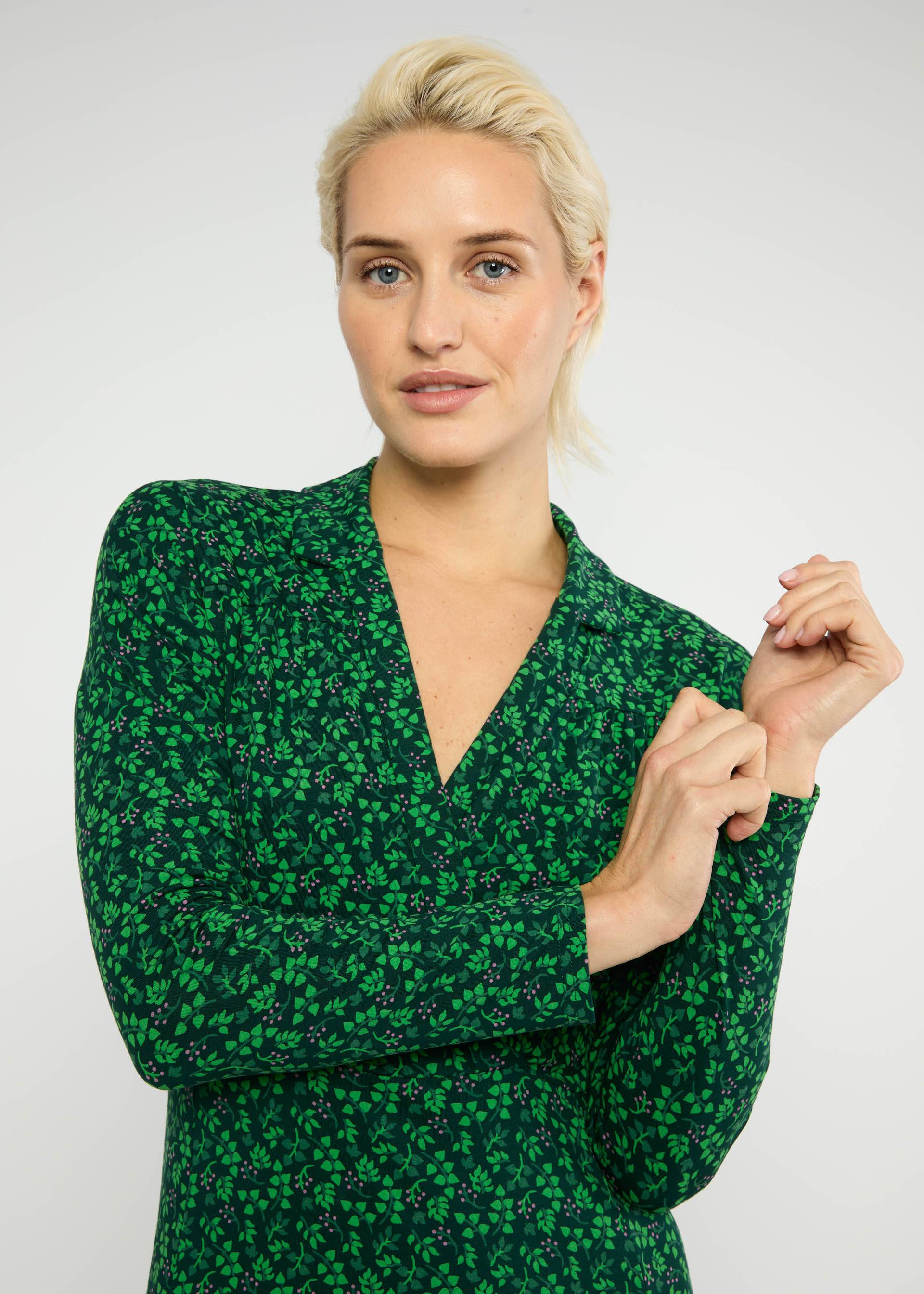 % Blutsgeschwister Midikleid Hédoniste Libre - little ivy, Tolles Grün !