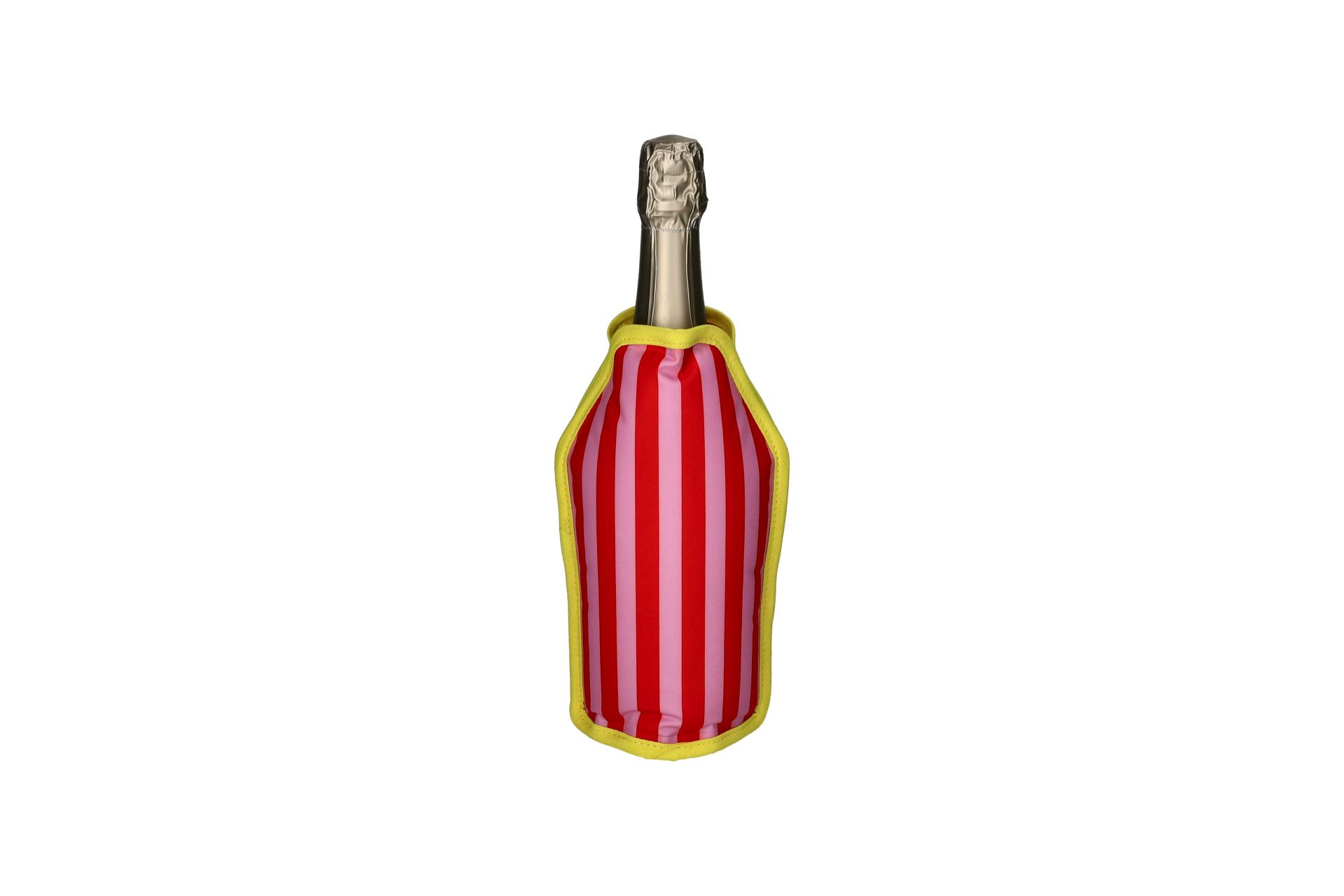 Froid, Kühlmanschette, Motiv: Streifen, rot/rosa/gelb