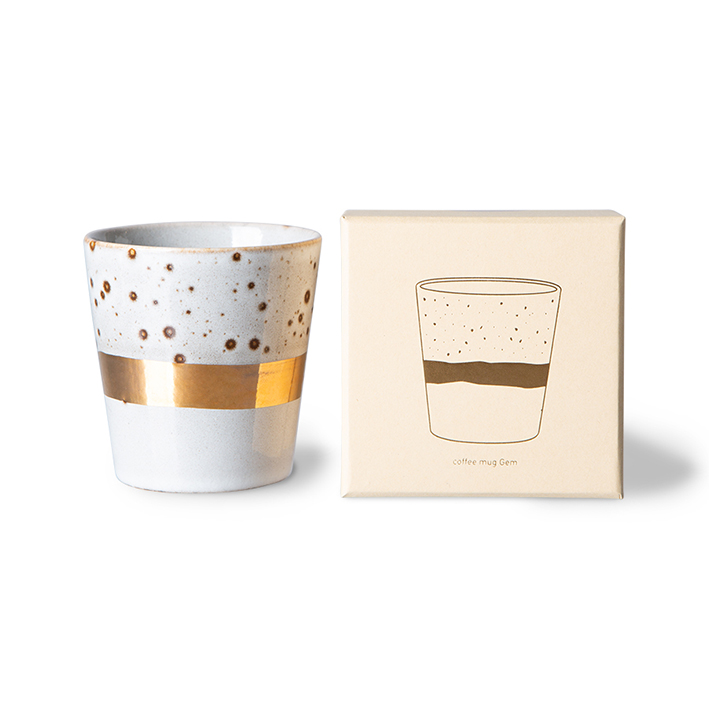 HKliving 70's christmas special 2021, Kaffee Becher, gem, Siebziger Jahre Geschirr, Keramik HKliving 70's christmas special 2021, Kaffee Becher, gem, Siebziger Jahre Geschirr, Keramik