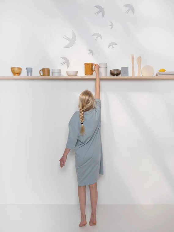 Jurianne Matter SVERM birds - large(3 birds), Bastelset, Vögel groß 3er Set 