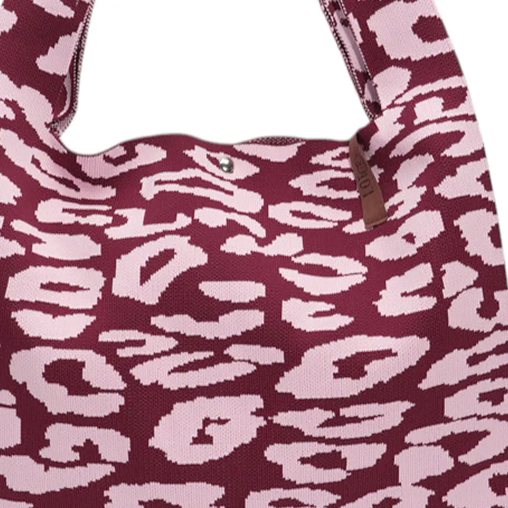 LOT83 Shopper Lois 173, LEO Hellrosa-Burgund, ca.  45 x 35 cm