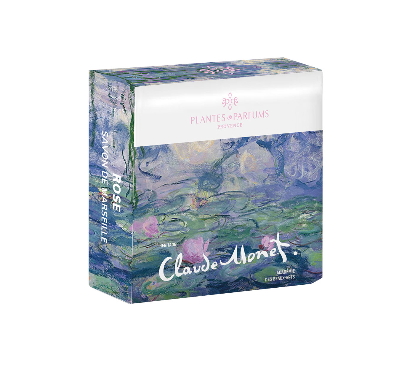 Collection Claude Monet- Seife - Les Nympheas/Rose - Duftseife 100g
